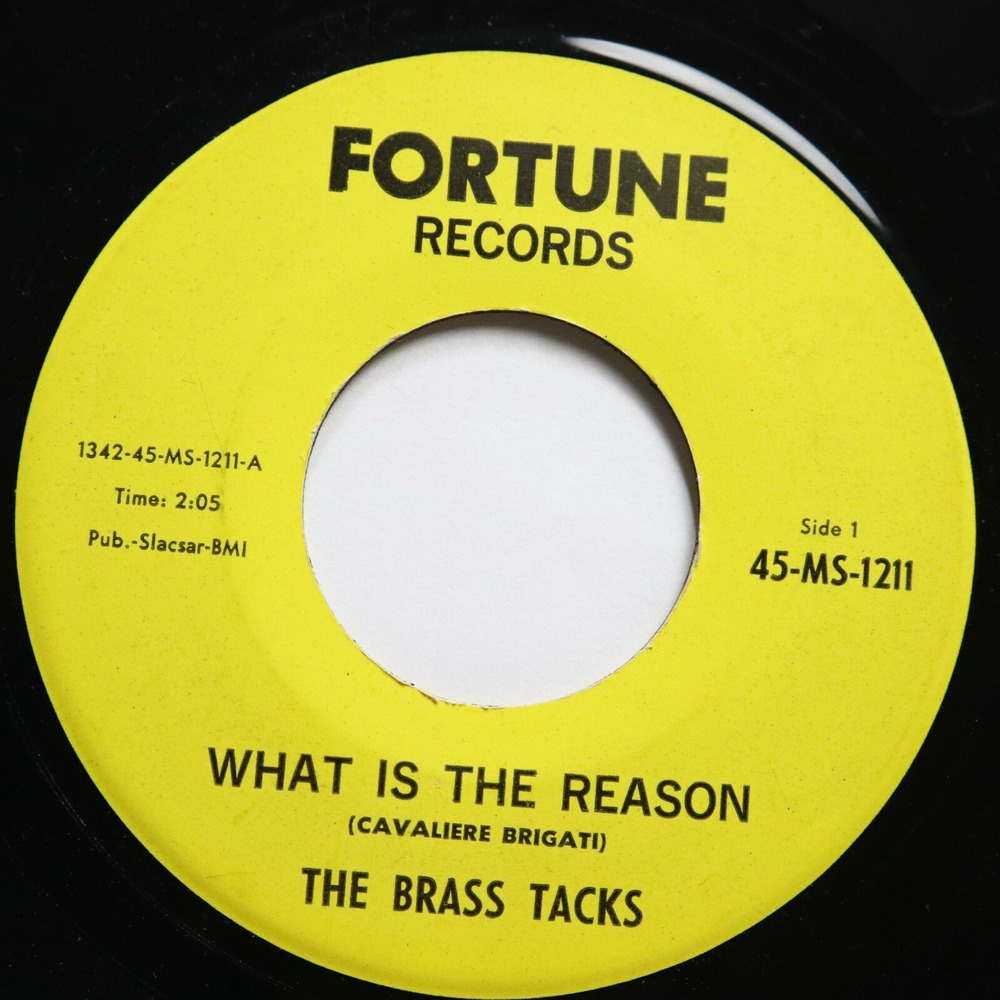 BRASS TACKS - WHAT IS THE REASON / TELL ME - ROCK 45